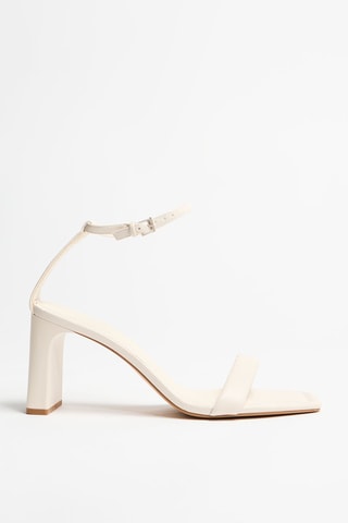Sandalen met Hak - Ecru