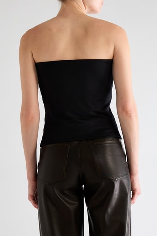 Strapless Top - Zwart