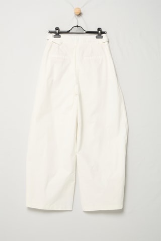 7/8 broek wide legs - Wit