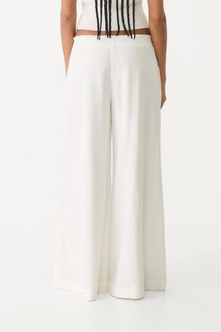 Broek Wide Legs - Wit