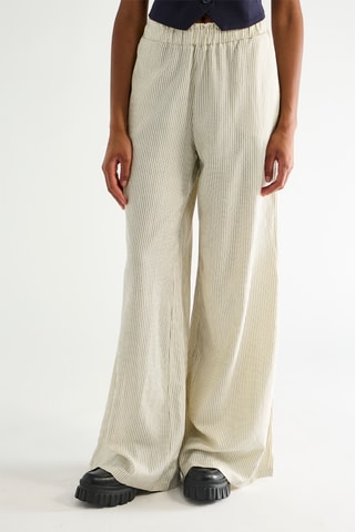 Broek Wide Legs - Beige