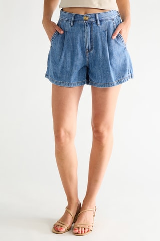 Spijkershort - Blauw