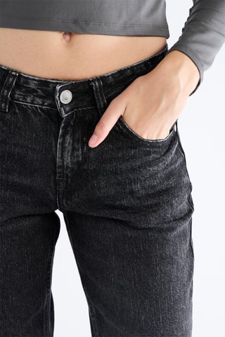 Jeans Straight - Zwart