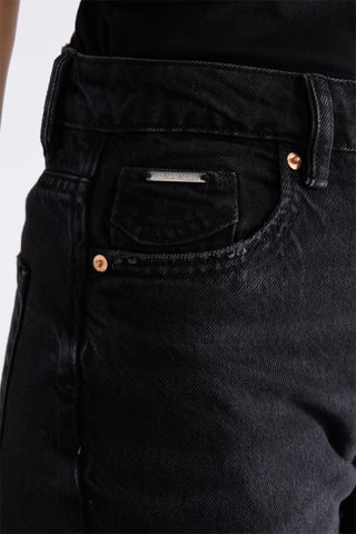 Jeans mom fit - Zwart