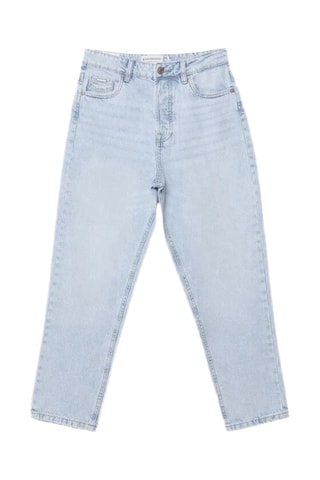 Jeans mom fit - Hemelsblauw