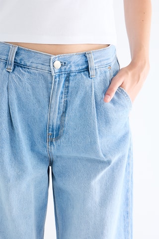 Jeans wide legs - Indigoblauw