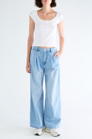 Jeans wide legs - Indigoblauw