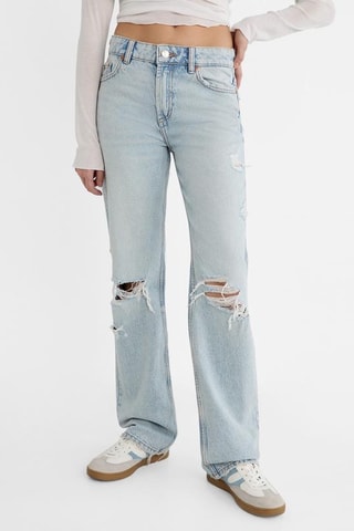 Jeans wide legs - Hemelsblauw