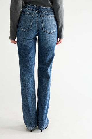 Jeans Straight - Marineblauw