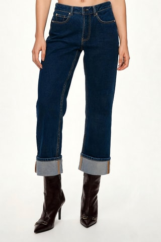 Jeans Straight - Donkerblauw