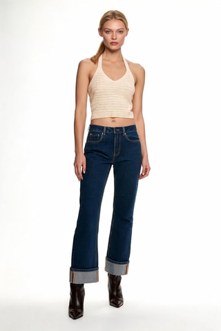 Jeans Straight - Donkerblauw