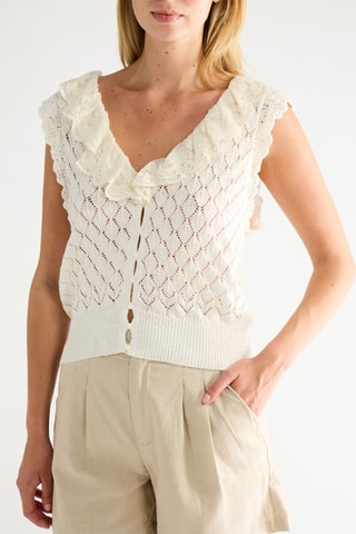 Vest - Wit