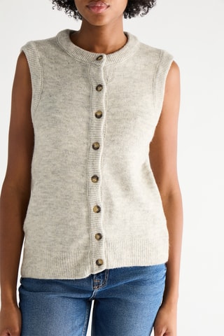 Mouwloos Vest - Grijs