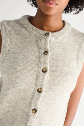 Mouwloos Vest - Grijs