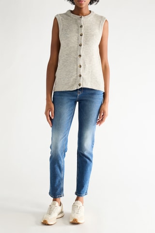 Mouwloos Vest - Grijs