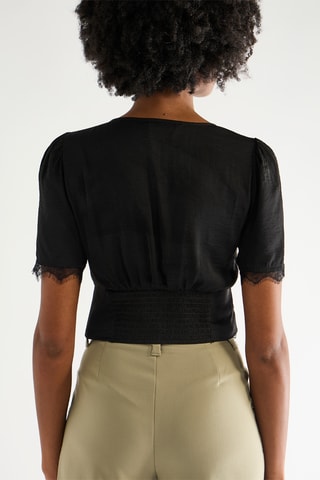 Crop Top - Zwart