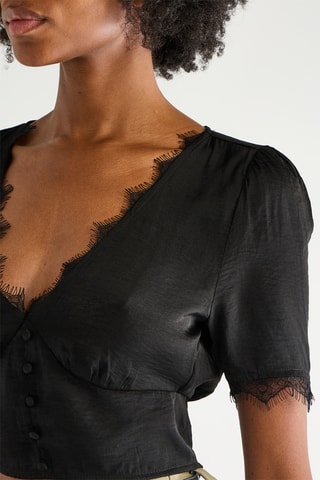 Crop Top - Zwart