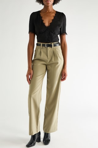 Crop Top - Zwart