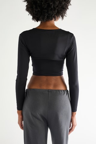 Crop Top - Zwart