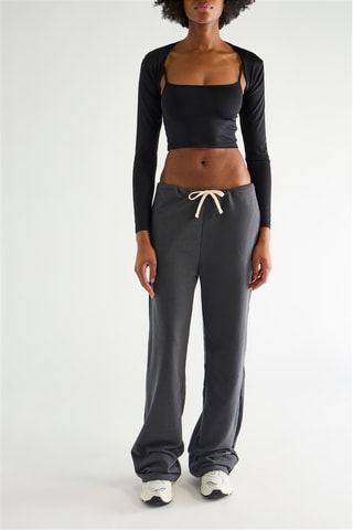 Crop Top - Zwart