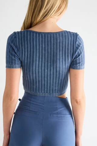 Crop Top - Grijs