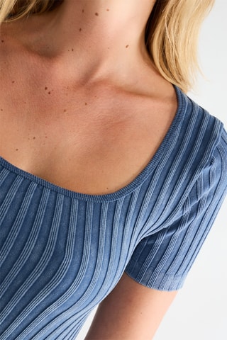 Crop Top - Grijs
