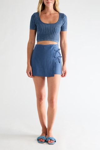 Crop Top - Grijs