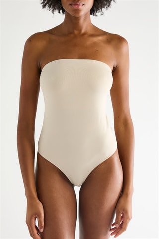 Bodysuit bustier - Beige