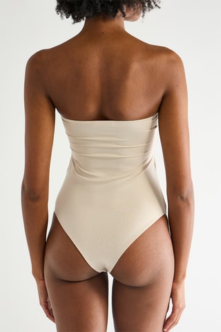 Bodysuit bustier - Beige