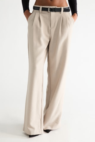 Broek Wide Legs - Grijs