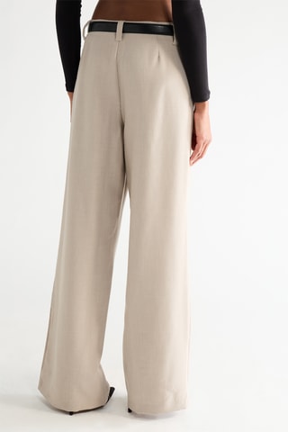 Broek Wide Legs - Grijs