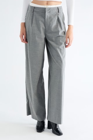 Broek Wide Legs - Zwart
