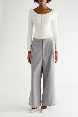 Broek Straight - Lichtgrijs