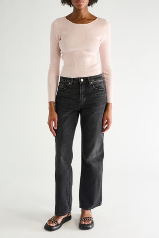 Jeans Straight - Zwart