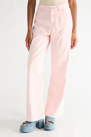 Jeans wide legs - Roze
