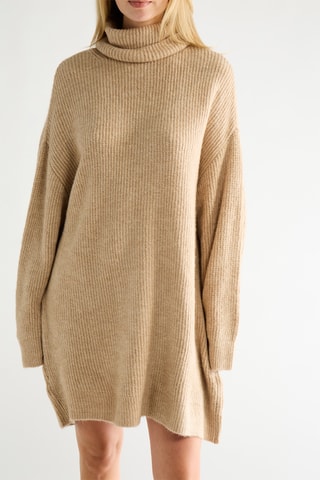 Trui-jurk - Beige