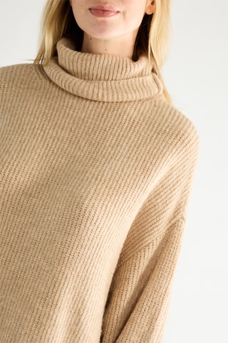 Trui-jurk - Beige