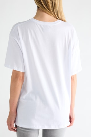 Oversized T-shirt Tupac - Wit