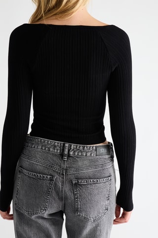 Crop Top - Zwart