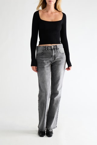Crop Top - Zwart