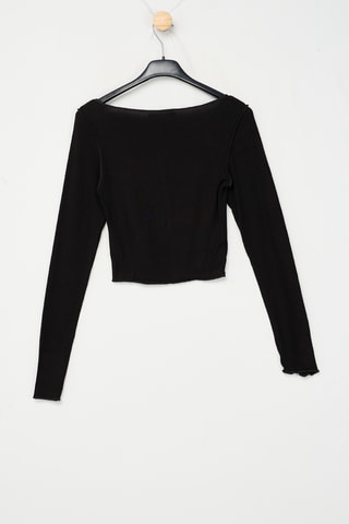 Crop Top - Zwart