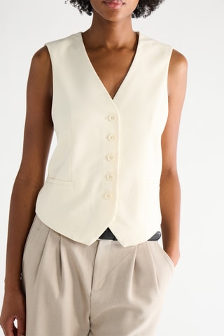 Vest - Wit