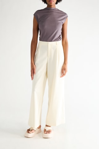 Broek Wide Legs - Wit