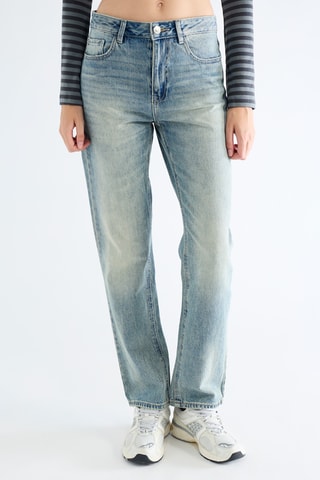Jeans Straight - Blauw