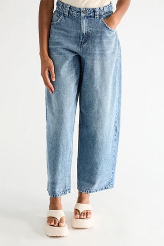 Jeans wide legs - Blauw
