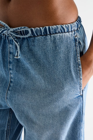 Jeans wide legs - Blauw