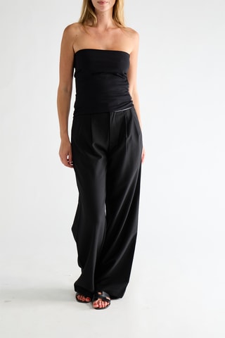 Strapless Top - Zwart