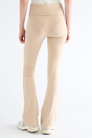Broek Hoge Taille - Beige