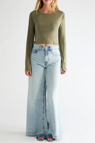 Crop Top - Zwart