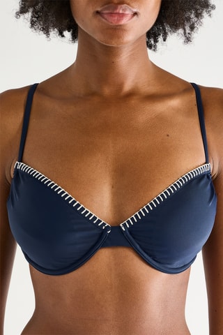 Bikinitop - Marineblauw